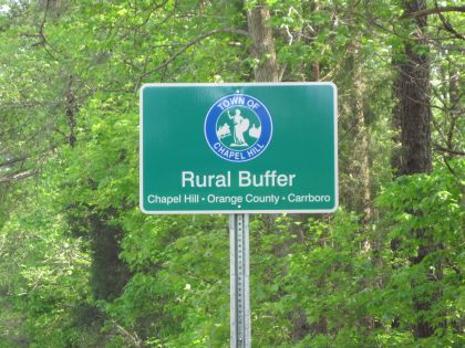 Rural Buffer sign