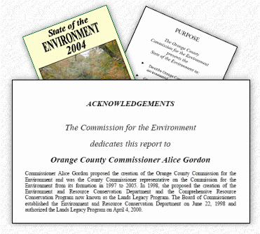 Orange County State of the Environment 2004 Report